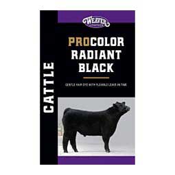 ProColor Radiant Black Hair Dye for Cattle  Weaver Livestock